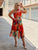 Fiorella Pure Silk Midi Dress