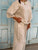 Sand Dune Crochet Pure Linen Co-ord