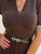 The Honfleur Dress - Mocha - Bougie Collection