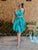 Turquoise Paisley Loose Dress