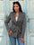 The Laurent Charchoal Pinstripe Blazer - Bougie Collection