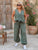 Sage Élan Pure Linen Ruffle Co-Ord
