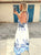 Santorini Dreams Halter Backless Maxi Dress