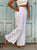 Portofino Crochet Pure Linen Trousers