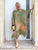 Paradise Flight Silk Kaftan