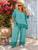 Luce d’Oro Viscose Co-Ord - Turquoise