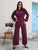 Mirepoix Embellished Premium Knit Co-ord - Marron