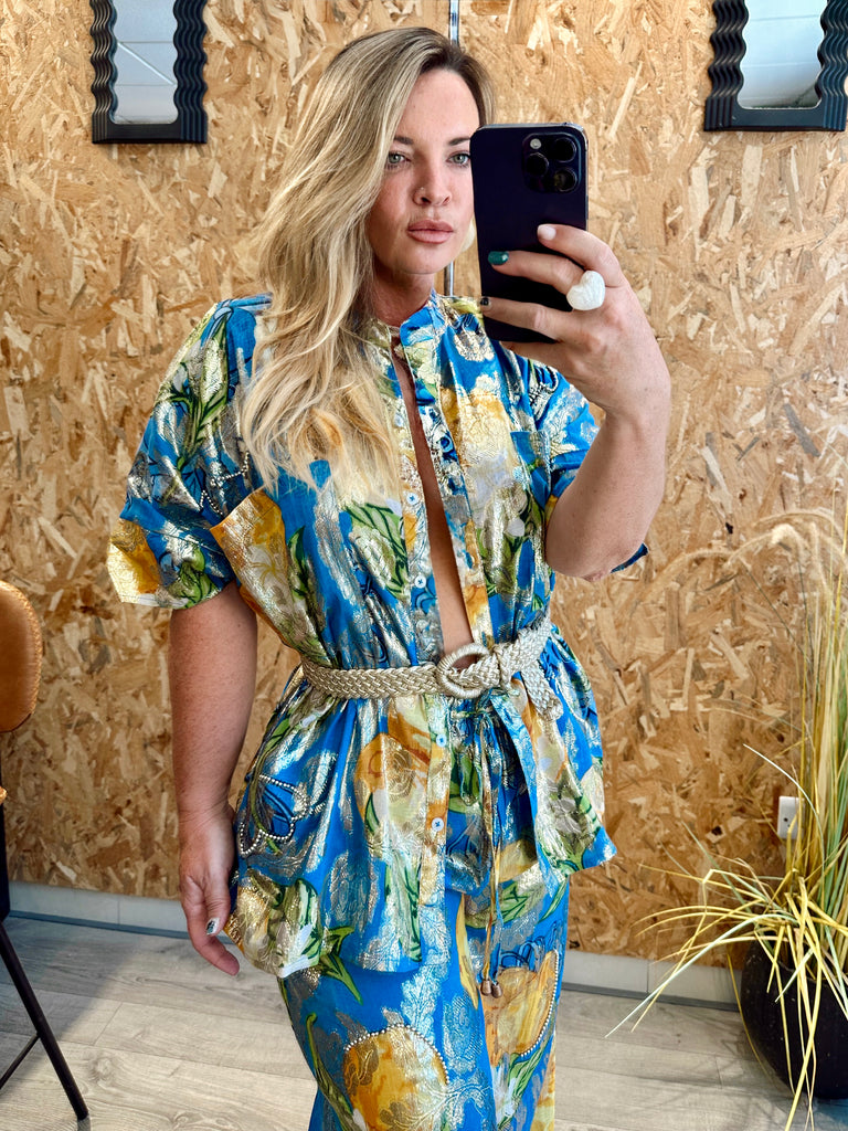 Blue Sicilia Inspired Boho Set