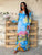 Saint Bleu Pure Silk Maxi Dress