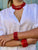Coral Riviera Statement Necklace