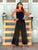 Noir Aurelia Pure Silk Jumpsuit