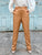 The Chantilly Satin Trousers - Camel - Bougie Collection