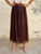 Mocha Drama Skirt