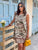 Safari Muse Mini Shift Dress
