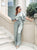 Champagne Silver Allure Silk Viscose Co-ord