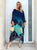 Luxe Horizon Silk Kaftan