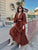 Chocolate Boho Co-ord Set