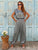 Dove Grey Mist Silky Viscose Co-Ord Set