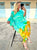 Acqua Sorrento Silk Kaftan Dress
