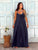 Bleu Rosette Jumpsuit