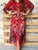 Rouge Château Pure Silk Shirt Dress