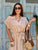 Dolce Vita Sand Pure Linen & Crochet Dress