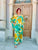 Tropical Silk Kaftan Co-ord