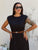 The Black Marceau Premium Dress  - Bougie Collection