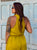 Mustard Allegra Satin co-ord