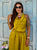 Mustard Allegra Satin co-ord