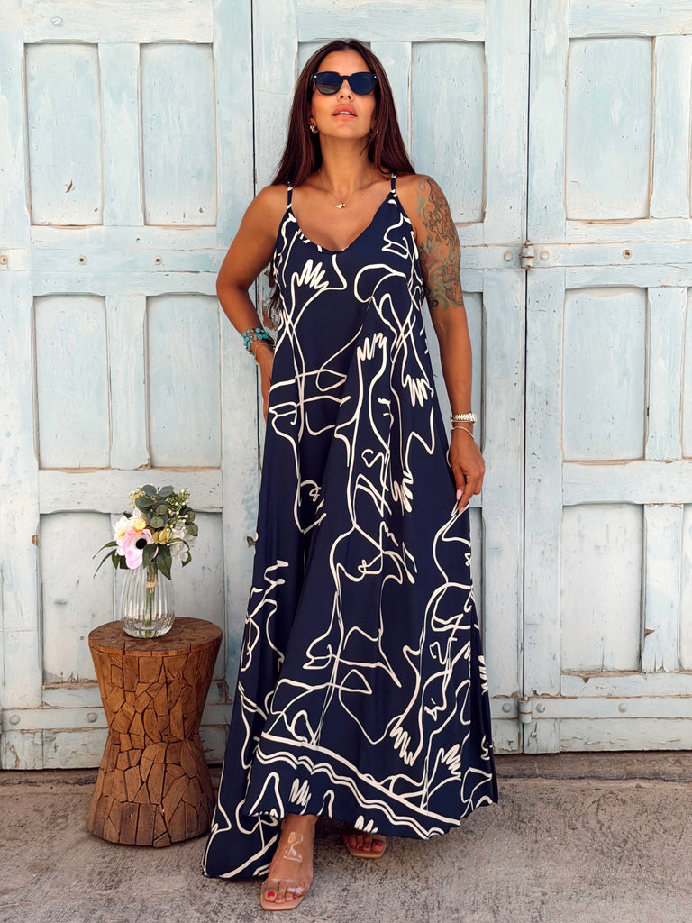 Étoile de Minuit Maxi Dress