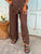 Monaco Pure Linen Co-ord - Mocha