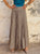 Taupe Whisper Maxi Skirt