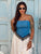 Denim Noir Maxi Dress