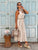Elara Viscose Maxi Dress - Stone
