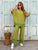 Luce d’Oro Pure Linen Co-Ord - Verdante