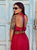Ruby Riviera Halter Dress
