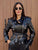 Black Aria Leather Trousers