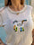 Dolce Pony Embellished Tee - Stone