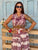 Bordeaux Lace Broderie Anglaise Shirt Dress
