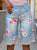 Blush Jardin Denim Culottes