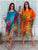 The Arancia Arte Silk Kaftan Dress