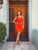 Orange Jewel Dress