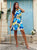 The Amalfi Iris Shirt Dress - Love my Body