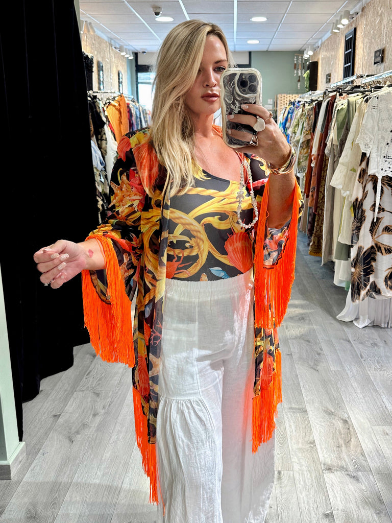 Coral Reef Body and Kimono Set