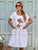 Fleur Dorée Linen & Viscose Pocket Dress