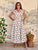 Monaco Mosaic Wrap Dress