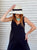 Noir Essence Silk Maxi Dress