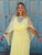 Limoncello Silk Cape Dress