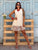 Élodie Lace Panel Mini Dress